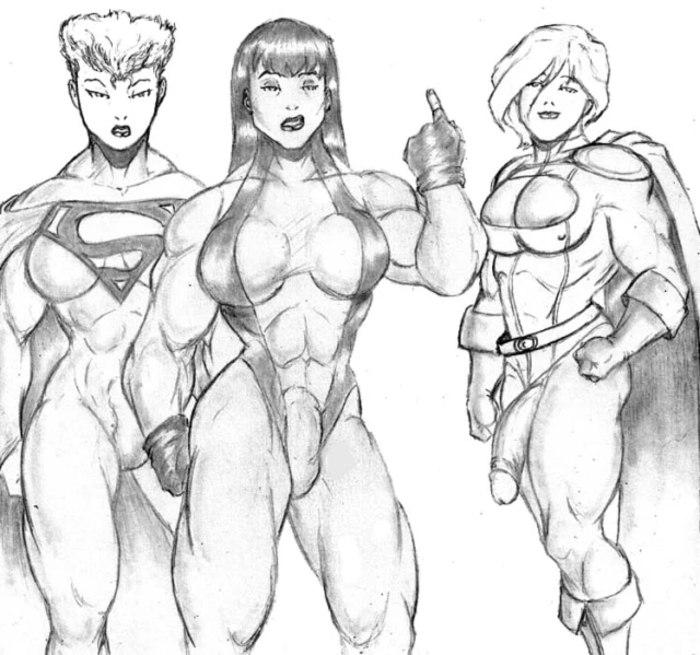 power girl+shc-hulk+superwom-