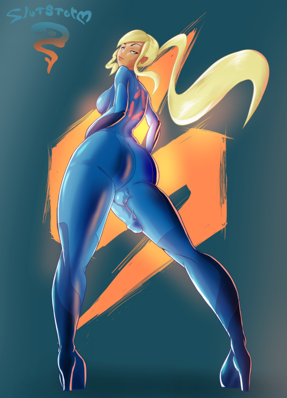 samus aran+zero suit samus