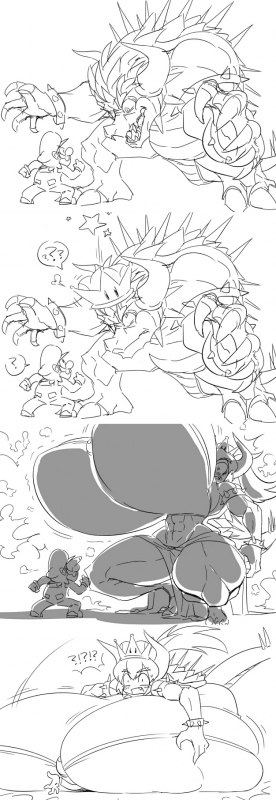 bowser+bowsette+marig-