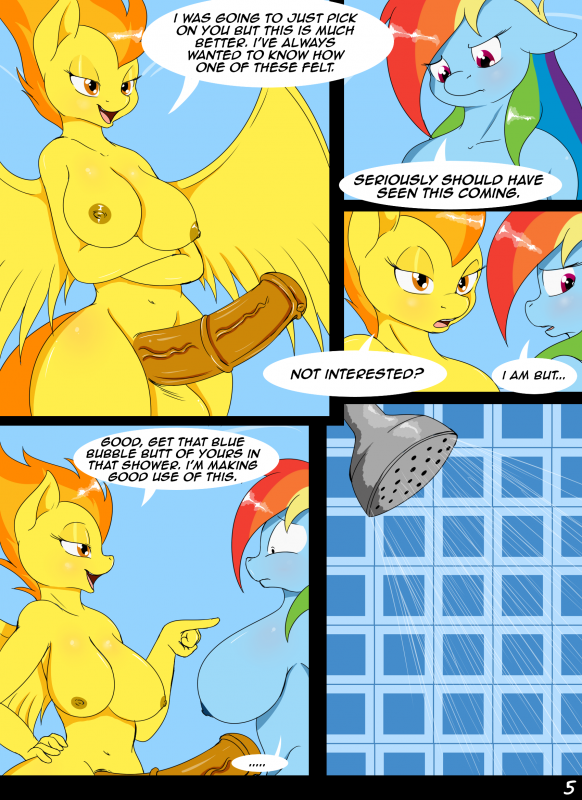 rainbow dash (mlp)+spitfire (mlp)+wonderbolts (mlp)