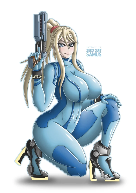 samus aran+zero suit samus