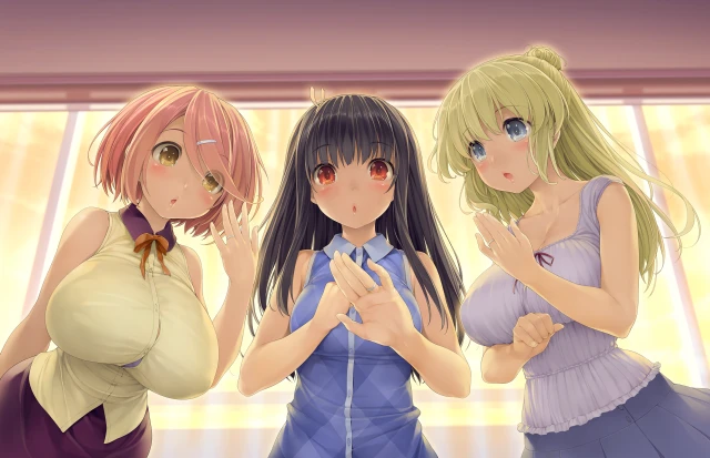 amabane nodoka+higashiboujou akira+shitaka iori