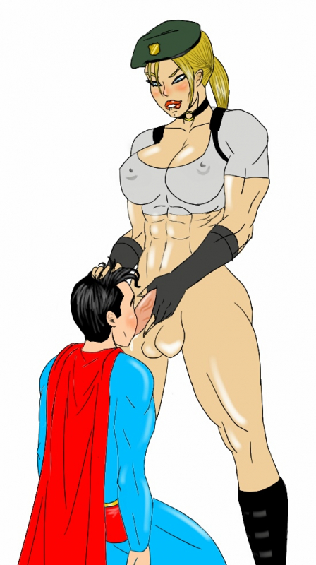 sonya blade+superman.