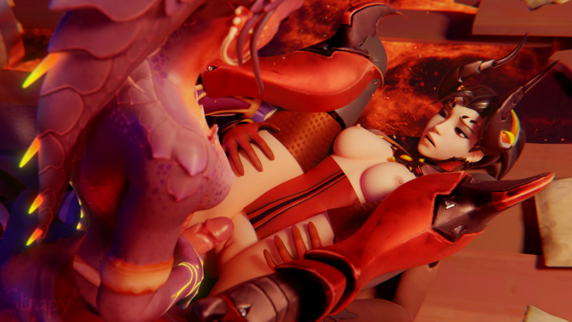 devil mercy+dragon symmetra+mercy+symmetra