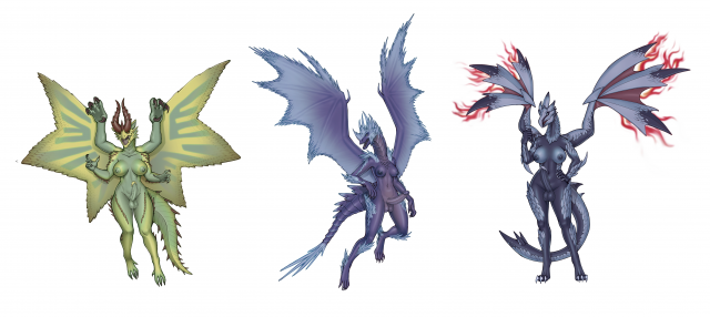 shagaru magala+valstrax+velkhana