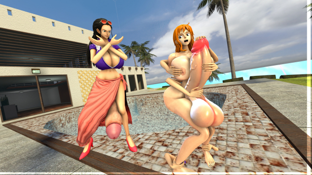nami+nico robin