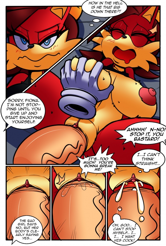 fiona fox+sonic the hedgehog