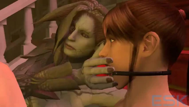 alexia ashford+claire redfield