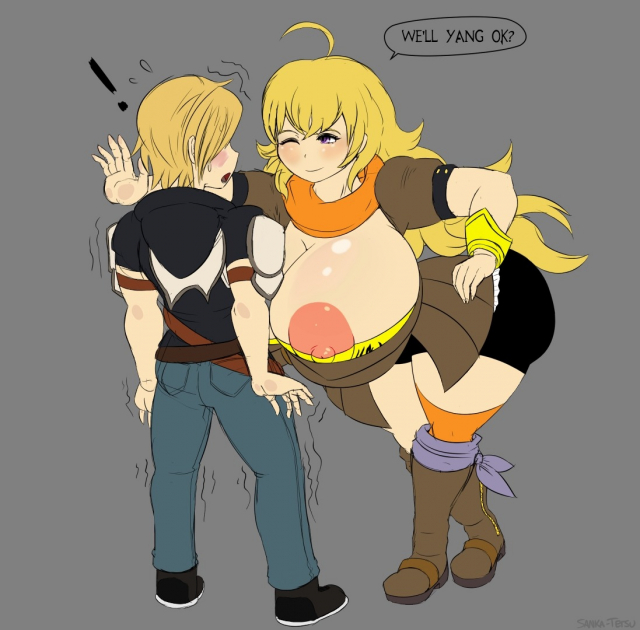 jaune arc+yang xiao long