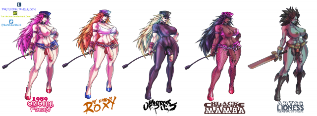poison (final fight)+roxy (final fight)