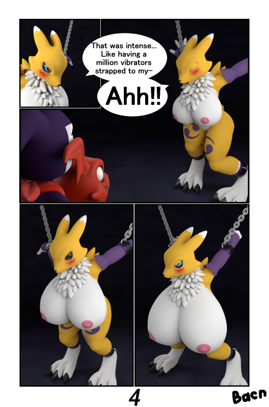 guilmon+impmon+renamon