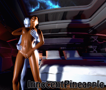 asari+liara t'soni+samantha traynor