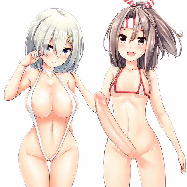 hamakaze (kantai collection)+zuihou (kantai collection)