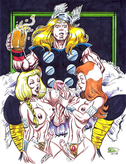 thor+thundra+valkyrie (marvel)