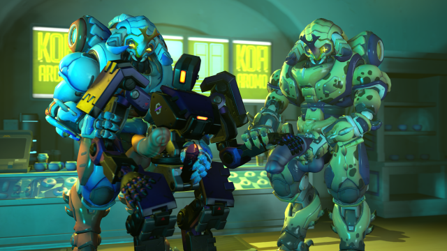 bastion (overwatch)+dynastinae orisa+megasoma orisa+null sector bastion+orisa
