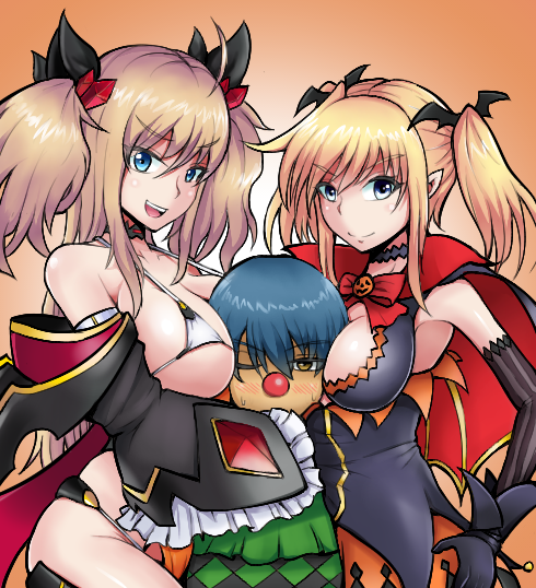 kotaro fuuma+onizaki kirara+shinganji kurenai