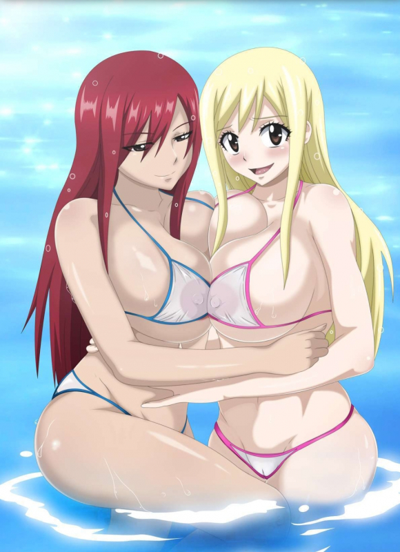 erza scarlet+lucy heartfilia