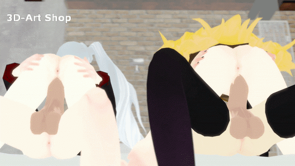 blake belladonna+ruby rose+weiss schnee+yang xiao long