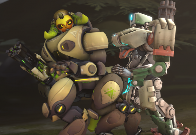 bastion (overwatch)+orisa