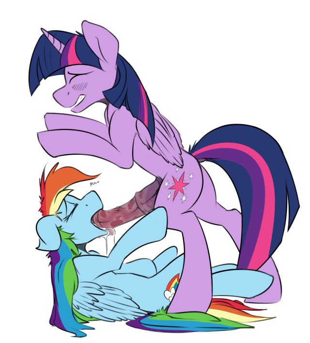 rainbow dash (mlp)+twilight sparkle (mlp)