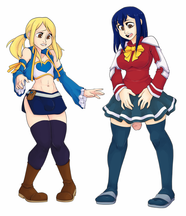 lucy heartfilia+wendy marvell