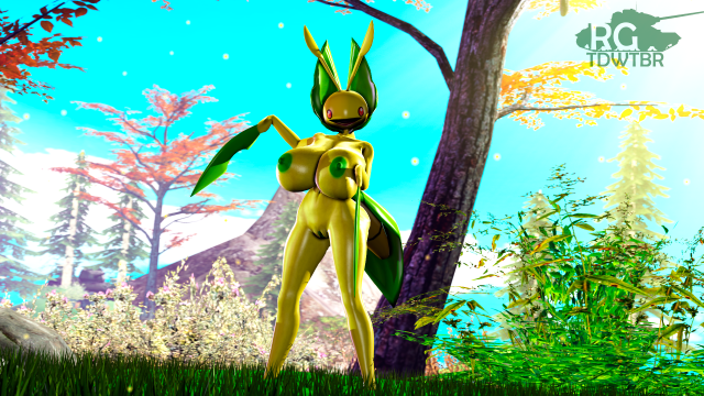 leavanny+original character