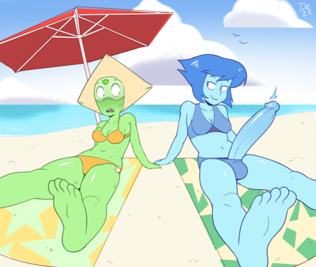 lapis lazuli (steven universe)+peridot (steven universe)