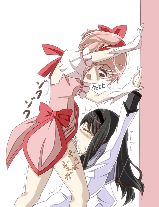 akemi homura+kaname madoka