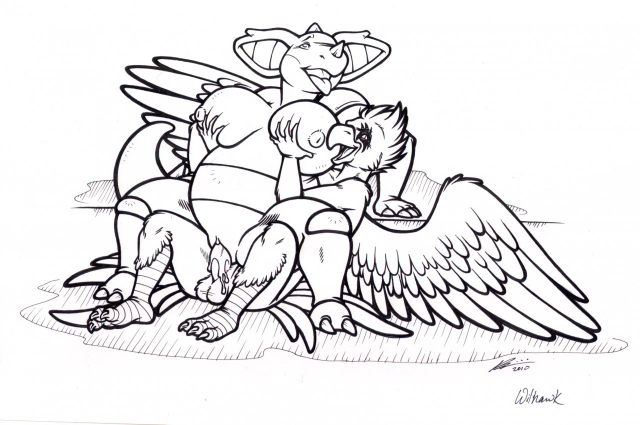 ho-oh+nidoqueen+onnanoko
