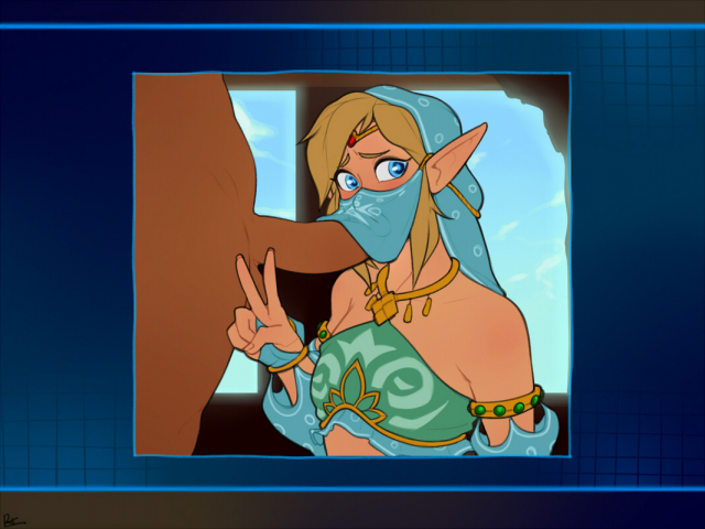 gerudo link+link+makeela riju+riju