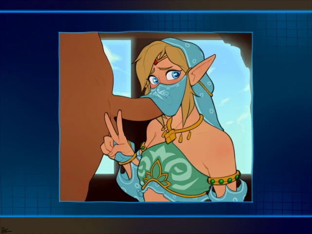 gerudo link+link+makeela riju+riju