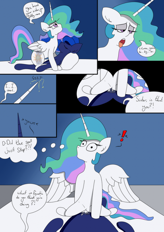 princess celestia+princess luna (mlp)