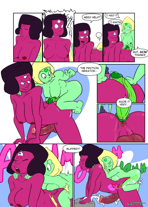 garnet (steven universe)+gem (species)+peridot (steven universe)