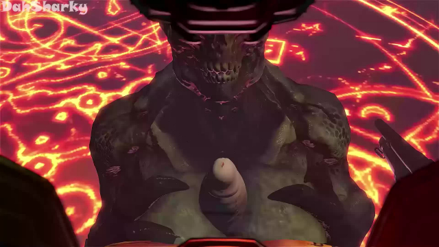 doomguy+hell knight