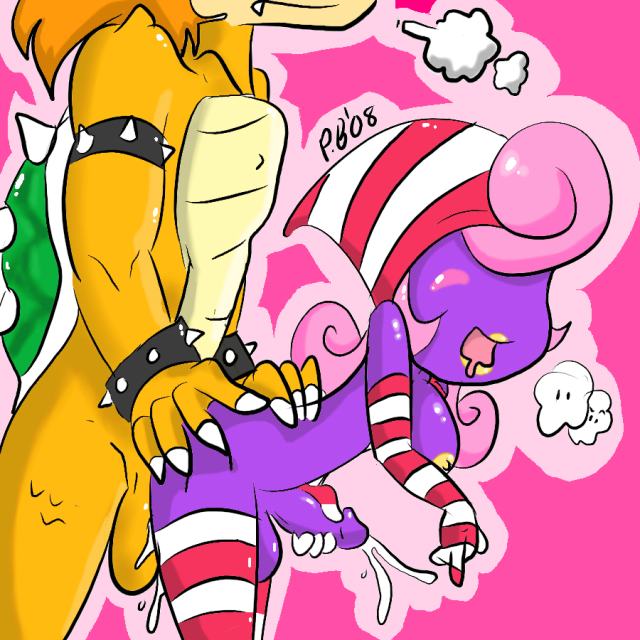 bowser+vivian (mario)