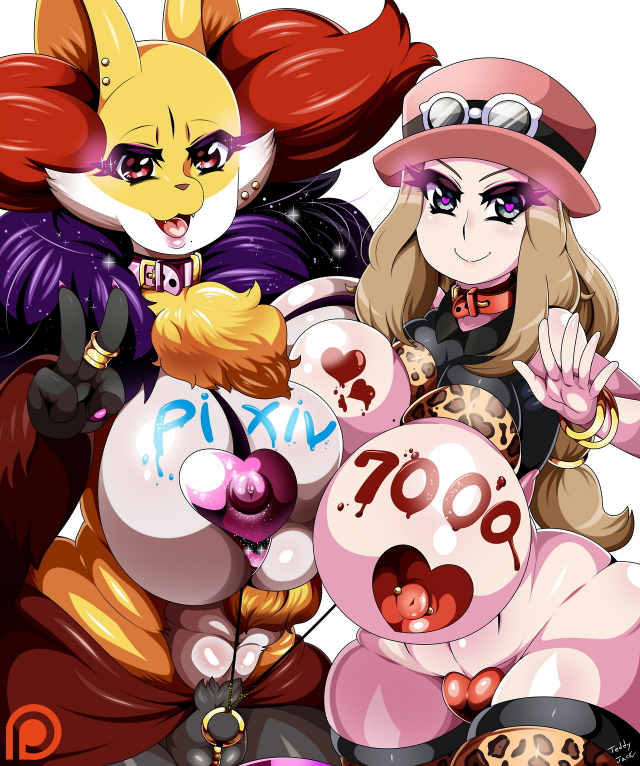 delphox+pokemon (creature)+serena (pokemon)