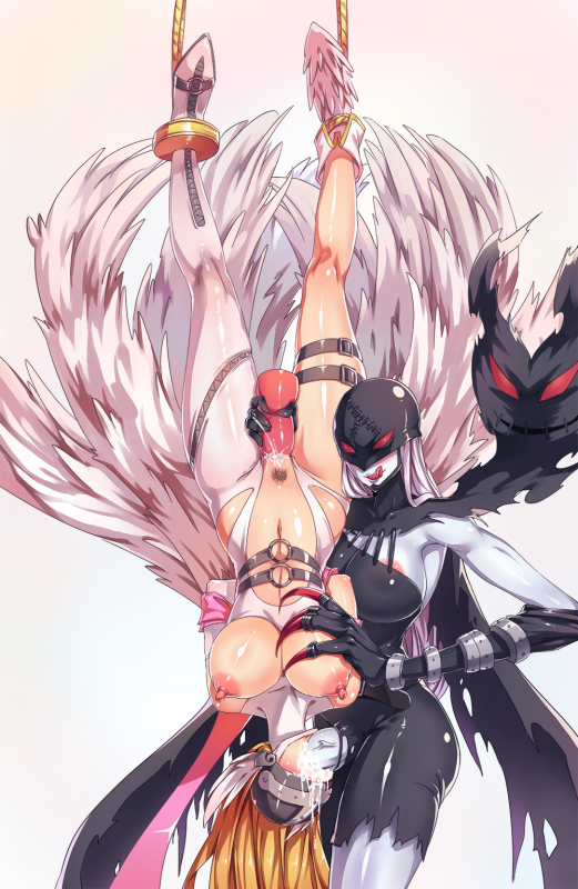 angewomon+ladydevimon