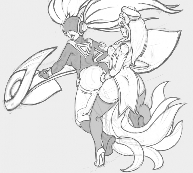 ahri+dj sona+popstar ahri+sona