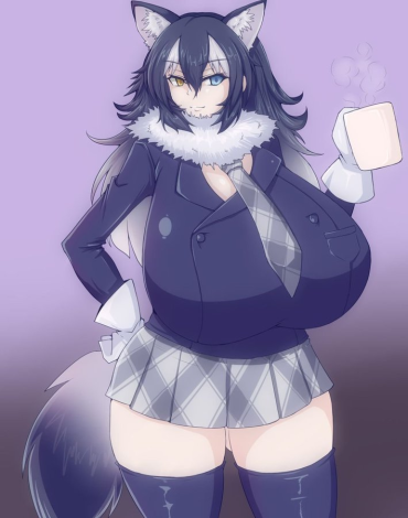 grey wolf (kemono friends)