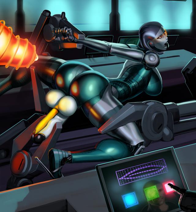 commander shepard+edi