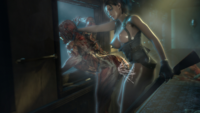 jill valentine+licker