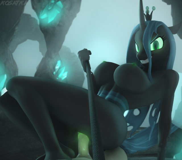 changeling+queen chrysalis (mlp)