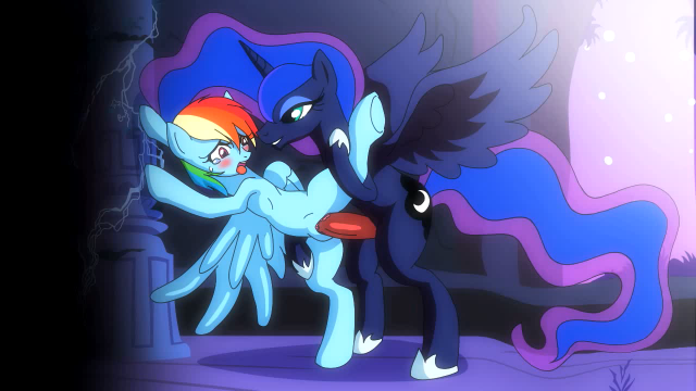 princess luna (mlp)+rainbow dash (mlp)
