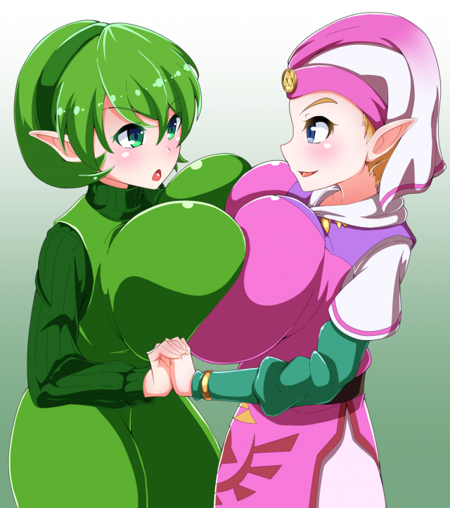 princess zelda+saria+young zelda