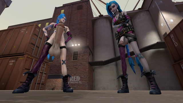jinx (league of legends)+tiny
