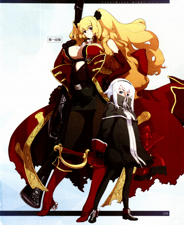 anne bonny (fate grand order)+mary read (fate grand order)