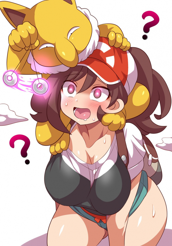 female protagonist (pokemon lgpe)+hypno