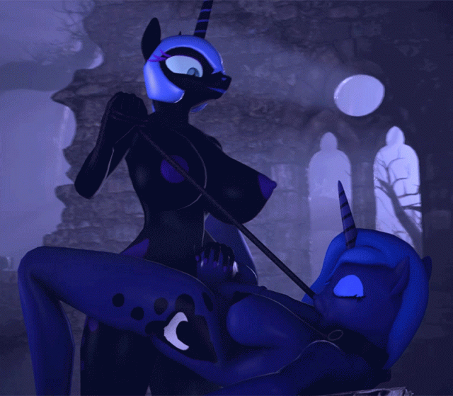 nightmare moon (mlp)+princess luna (mlp)