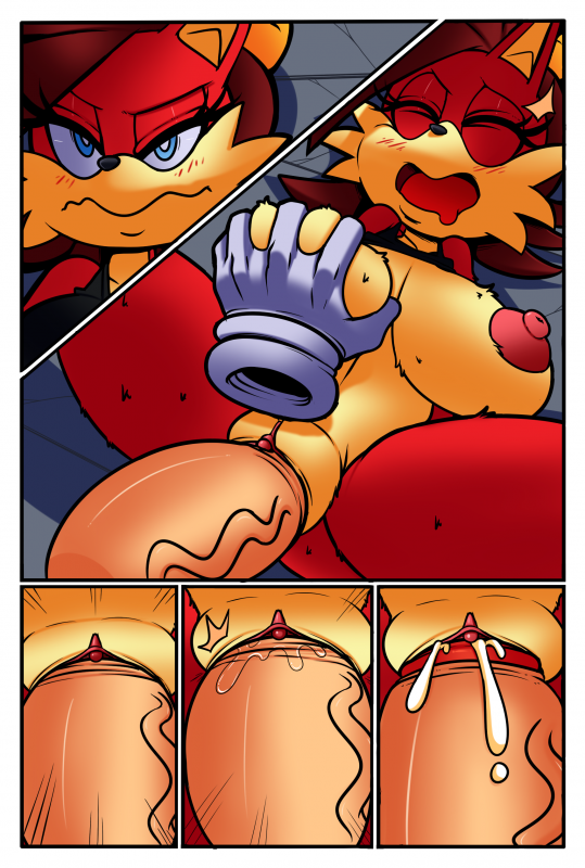 fiona fox+sonic the hedgehog