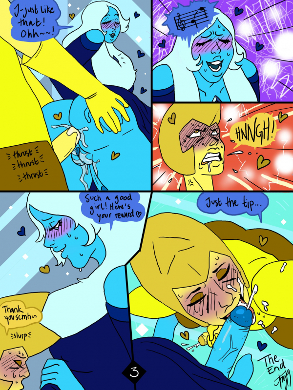 blue diamond (steven universe)+yellow diamond (steven universe)